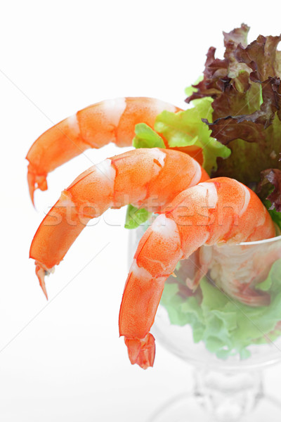 Shrimp cocktail salad Stock photo © vichie81