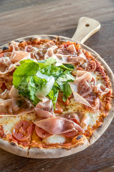 Stock photo: pizza parma ham