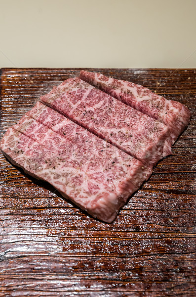 wagyu A5 Beef Stock photo © vichie81