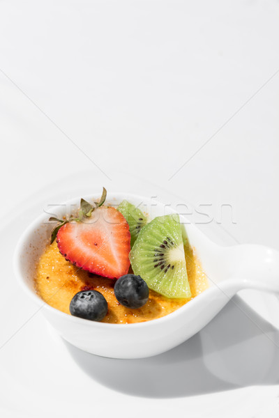 cream brulee Stock photo © vichie81