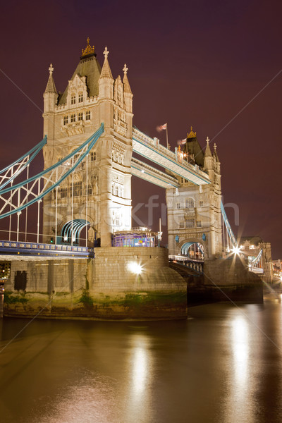 Close up London Tower Bridge Stock photo © vichie81