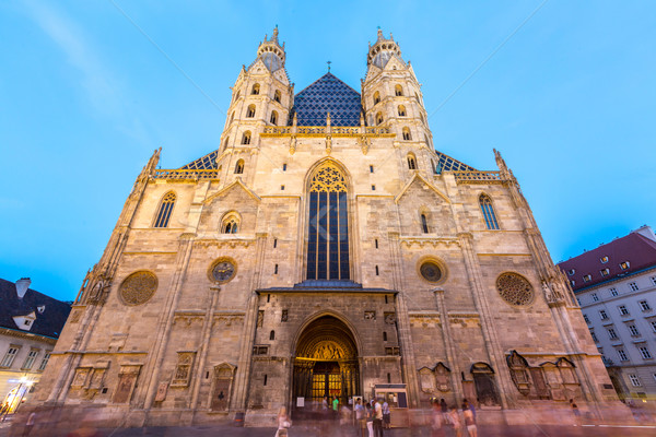 Vienna Stephan Cathedral Austria Stock photo © vichie81