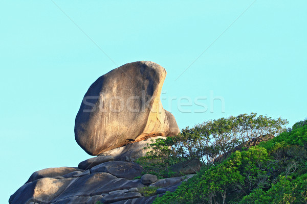 Stock photo: Sailing Rock