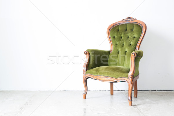 Classic Green Chair Stock photo © vichie81