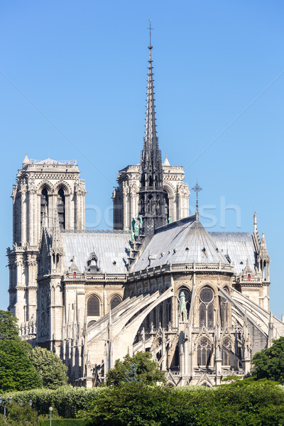 Stok fotoğraf: Katedral · Paris · şampanya · Fransa · Bina