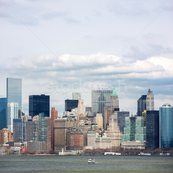 Lower Manhattan downtown Stock photo © vichie81
