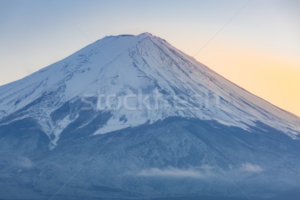 Mountain Fuji Kawaguchiko Stock photo © vichie81