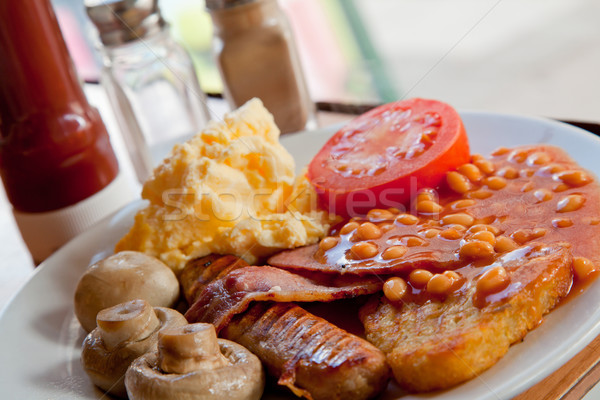 Stock photo: Full English Breakfast