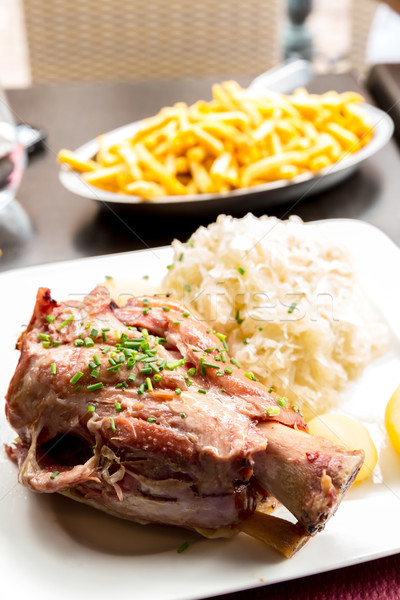 german pork knuckle Stock photo © vichie81