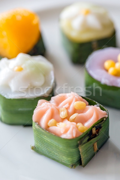 Thai sweets Stock photo © vichie81