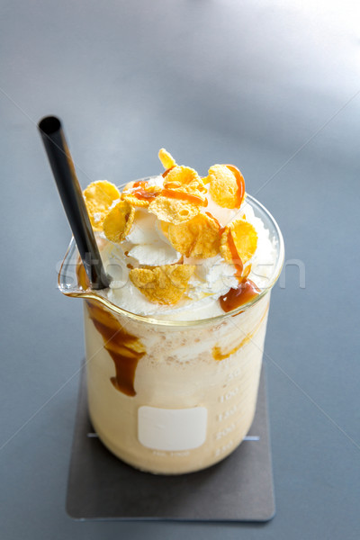 creme brulee Frappe Stock photo © vichie81