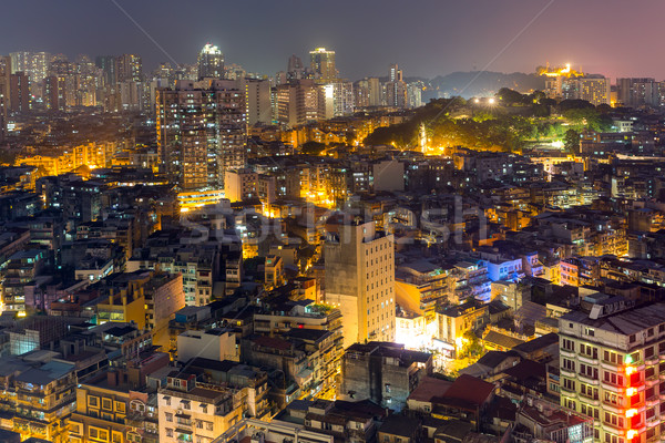 Macau cityscape Stock photo © vichie81