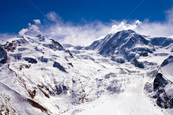Ski Path at Matterhorn Switzerland Stock photo © vichie81