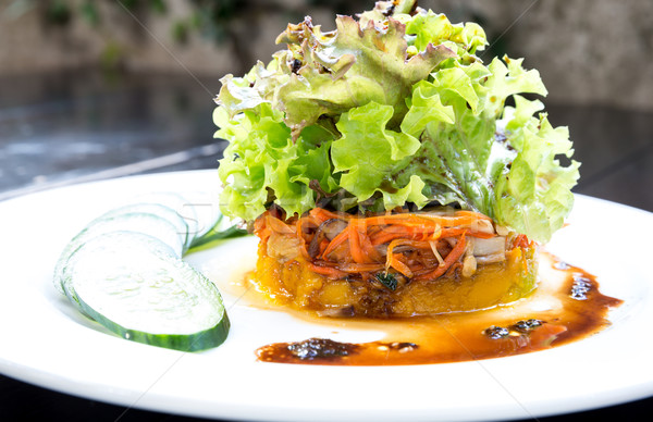 pumpkin salad Stock photo © vichie81