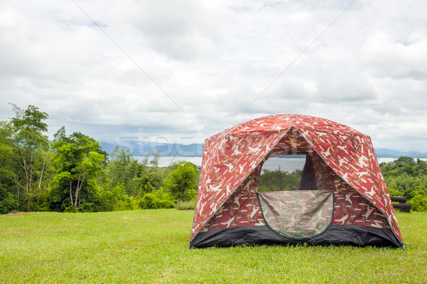 campsite tent Stock photo © vichie81