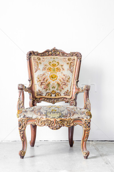 Vintage classical Chair Stock photo © vichie81