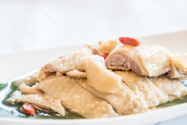 Poulet froid plat chinois cuisine [[stock_photo]] © vichie81