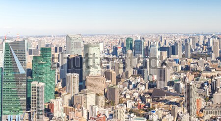 Tokyo Shinjuku skylines Stock photo © vichie81