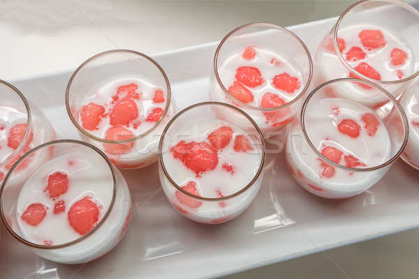 Eau thai dessert alimentaire lait Photo stock © vichie81