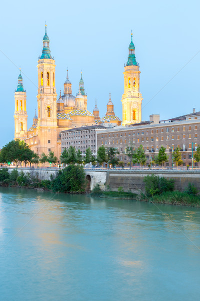 Zaragoza Basilica Spain Stock photo © vichie81