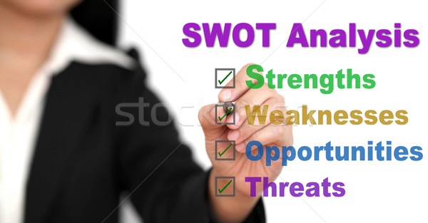 business SWOT analyze Stock photo © vichie81