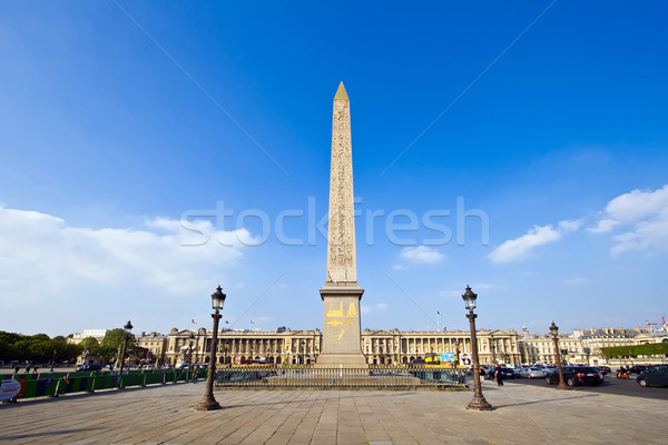 Stock photo: Obelisk Monument Paris