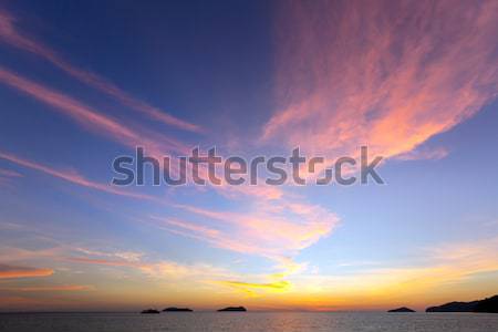 Sunset Stock photo © vichie81