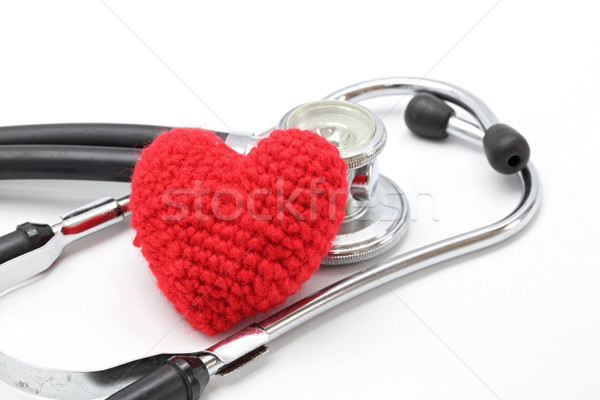 Stethoscope Heart  Stock photo © vichie81