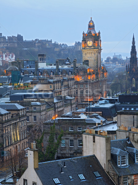 Edinburgh skyline Stock photo © vichie81