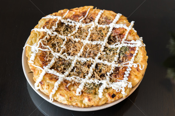 okonomiyaki japanese pizza Stock photo © vichie81
