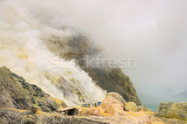 Stock photo: Sulfur Mine