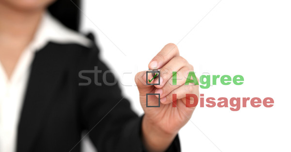 Business agreement concept Stock photo © vichie81