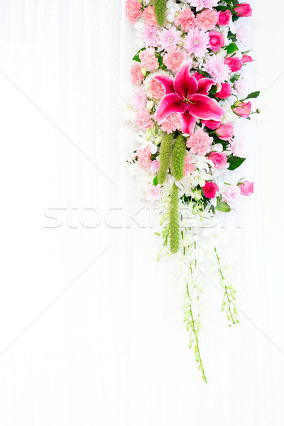Flowers archway Stock photo © vichie81