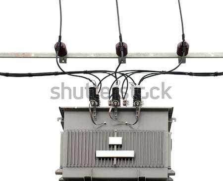 electric transformer Stock photo © vichie81