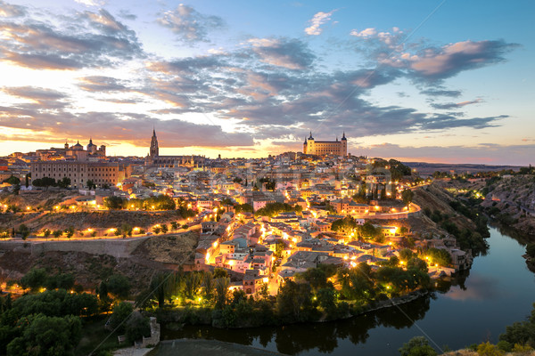 Toledo cityscape Spain Stock photo © vichie81