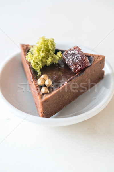 Chocolate Tart Stock photo © vichie81