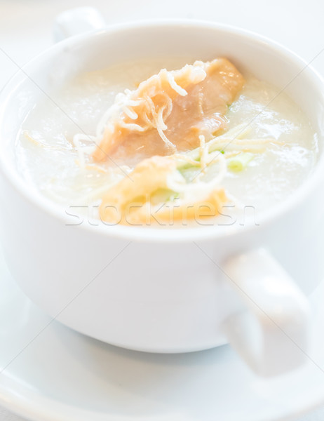 Congee Rice Porridge Stock photo © vichie81