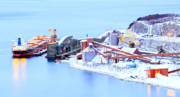 Stock photo: freight mining ship