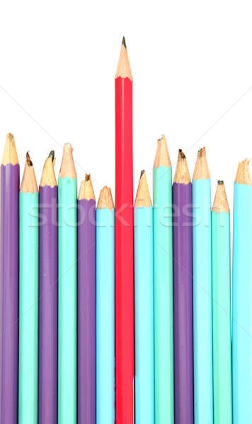 red Pencil, Leader Concept Stock photo © vichie81