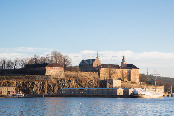 kershus Fortress Oslo Norway Stock photo © vichie81
