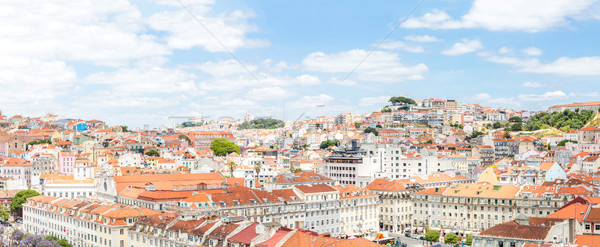 Lisbon cityscape Portugal Stock photo © vichie81