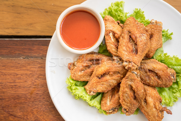 deep fried chicken Stock photo © vichie81