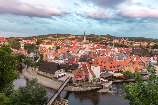 Cesky Krumlov, Czech Republic Stock photo © vichie81