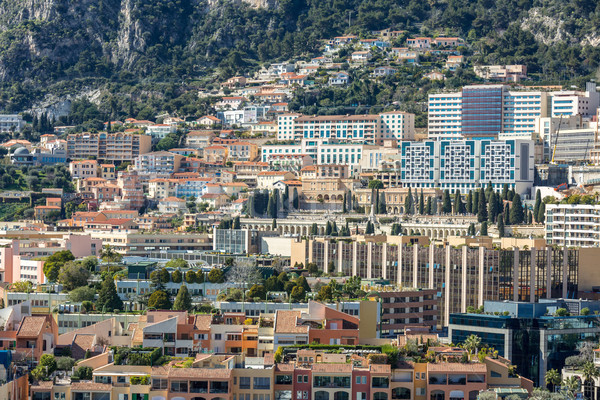 Monaco Fontvieille cityscape Stock photo © vichie81