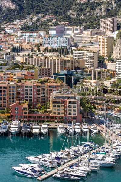 Monaco Fontvieille cityscape Stock photo © vichie81