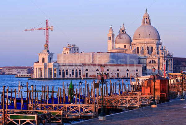 Foto d'archivio: Venezia · chiesa · salute · Italia · mattina