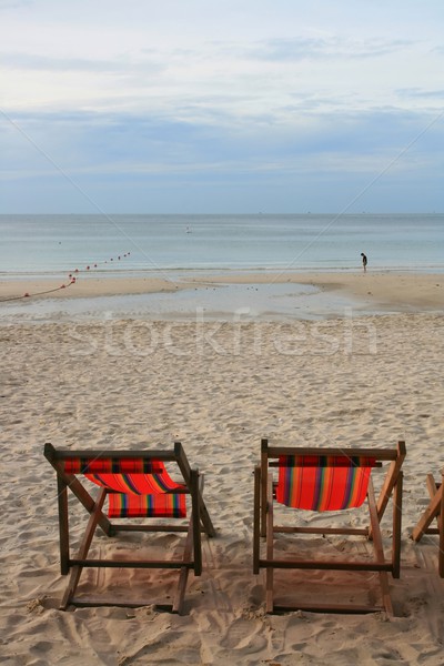 Beach Chair Stock photo © vichie81