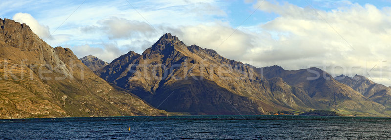 Panorama Lake Wakatipu Queenstown New Zealand Stock photo © vichie81