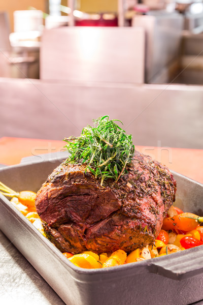 Grilled Rib-Eye Beef steak Stock photo © vichie81