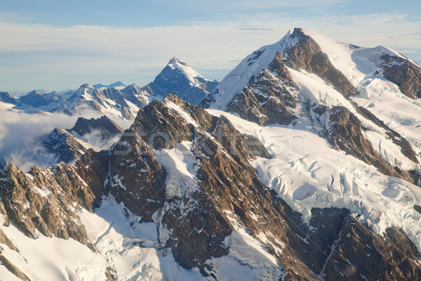 Mountain Cook Range Landscape New Zealand Stock photo © vichie81